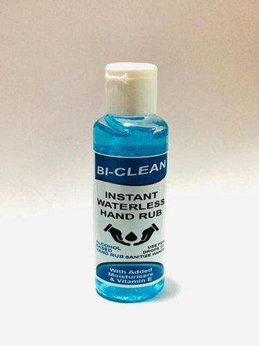 BI-Clean Instant Waterless Hand Rub with Added Moisturisers and Vitamin E Hand Sanitizer Gel 120 Ml