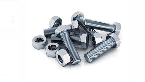 Corrosion Proof Fully Threaded Polished Mild Steel Nut Bolt For Industrial Use Weight: 1  Kilograms (Kg)