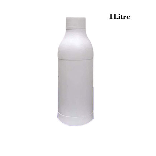 White Round HDPE Oil Bottle