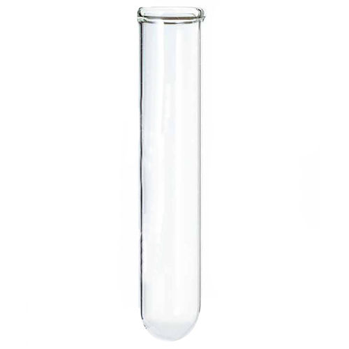 Highly Durable Plain Pattern Transparent Testing Tube 