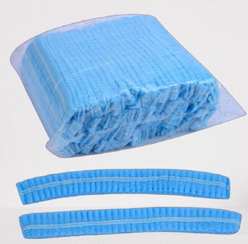 Plastic Light Weight, Durable And Nominal Rates Blue Color Disposable Bouffant Cap