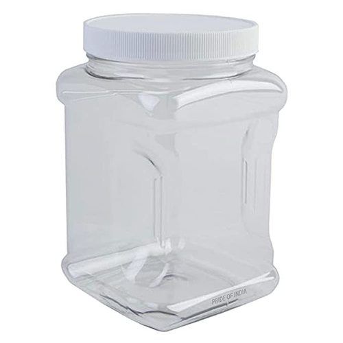 Plastic Square Pet Jar