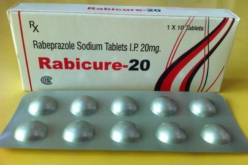 Rabeprazole Sodium IP 20mg Rabicure 20 Tablets