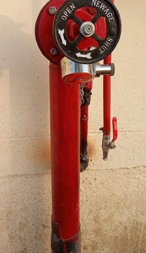 Red And Black Heavy-Duty Mild Steel Automatic Fire Hydrant Pump, 4 Ft  Application: Industrial