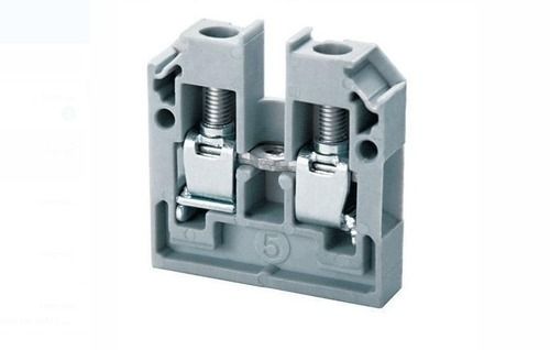 Alloy Spring Steel Terminal Block Screw Type Connector, 300V / 50Hz With 10Amp Current Rating