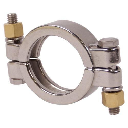 Metal 1/2 To 12 Inch Size Corrosion Resistant Heavy Duty Polished Stainless Steel Tc Clamp