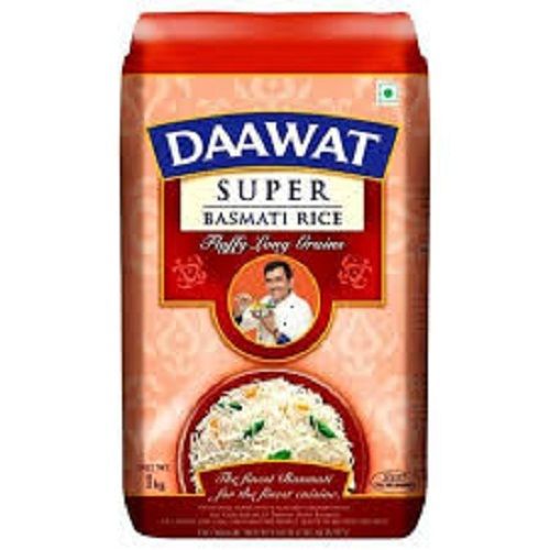 100% Pure and Organic Fully Long Grain Daawat Super White Basmati Rice