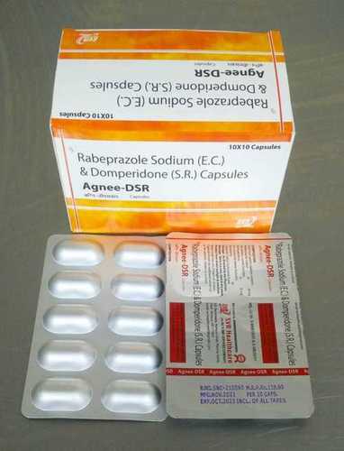 Agnee DSR Capsule (Rabeprazole Sodium (E.C.) and Domperidone (S.R.))