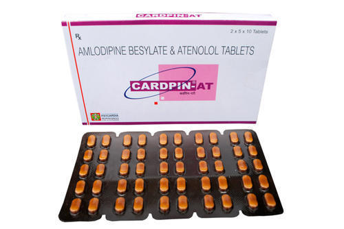 Amlodipine & Atenolol Cardpin - At Tablet For Clinical Ingredients: 100% Menthol