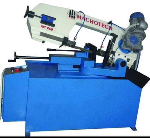 High Efficiency Bandsaw Machine In Blue White Color Coated, Dimension 2800X2500X1900 Mm