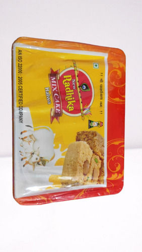 Brown Color Mawa Barfi Fresh And Sweet, (Khoya) Topped With Dry Almonds  Fat: 10 Grams (G)