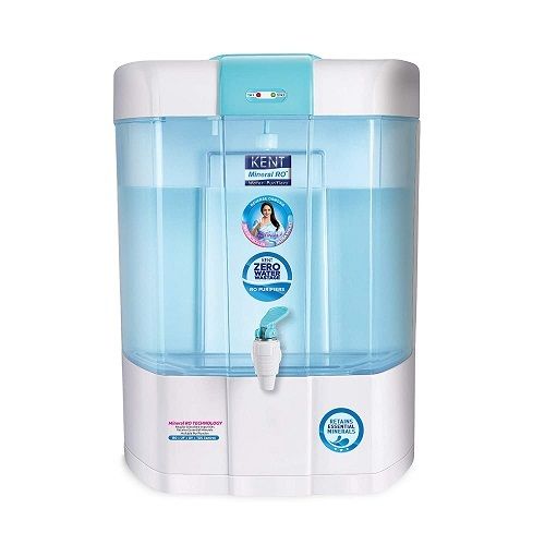 Kent Mineral RO Water Purifier With Sky Blue And White Color, Wall Mounted