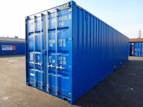 Metal Portable Rectangular 20 Feet Cargo Shipping Container, Capacity 20-30 Ton