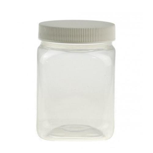 Teknobyte Ransparent Pet Plastic Jar 