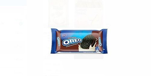 1 Packet Cadbury Oreo Chocolate Cream Biscuit, Suitable For Vegetarians