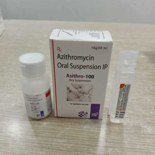  Asithro-100 ड्राई सस्पेंशन (Azithromycin) 