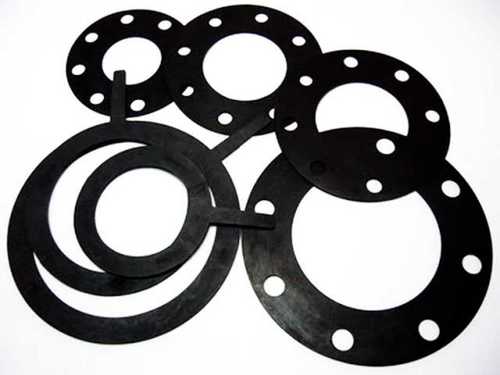 Black Color Rubber Gasket For Fitting Use, Rust Proof And Strong Construction