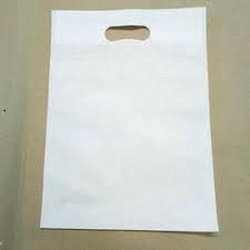 Eco Friendly Durable And Recycled Non-Woven White Color Carry Hand Bags