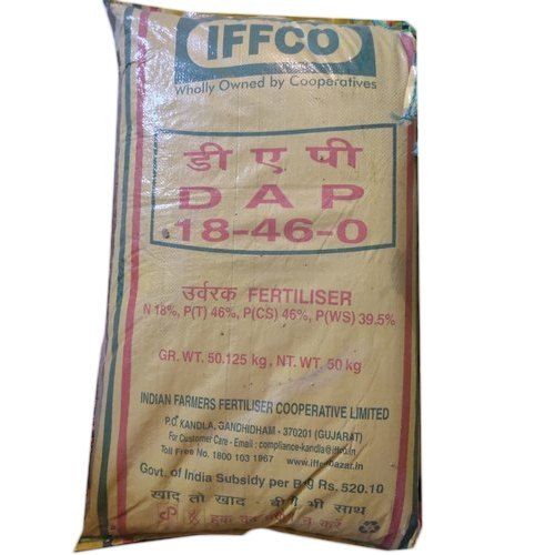 Eco Friendly Water Dissolvable Iffco Dap Fertilizer For Overall Growth Of Plants