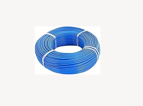 Electrical Flexible Pvc Insulated Copper Wire In Blue Color For Multi Purpose Use  Frequency (Mhz): 60 Hertz (Hz)