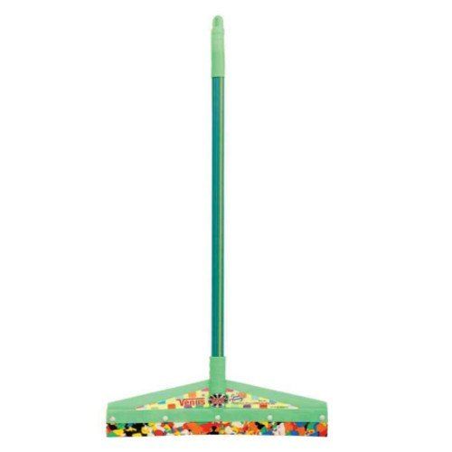 Robust Construction Easy To Hold Green Venus Floor Wiper With Plastic Handle Size: 18 Inch