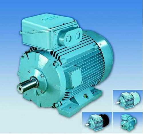 Green Color Powder Coating Electric Power Motor For Industrial Usage Frequency (Mhz): 50 Hertz (Hz)