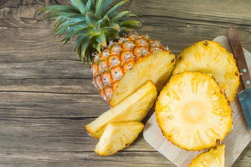 Purity 100 Percent Antioxidants Juicy Rich Delicious Taste Healthy Organic Fresh Pineapple