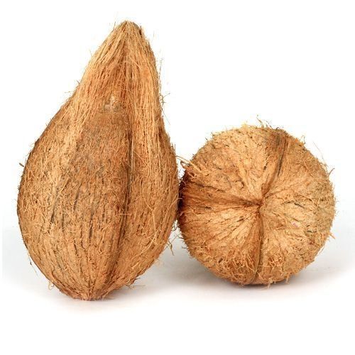 Common Raw And Brown Colour Coconut(Contains Vitamins C And E)