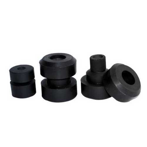 Rubber Mounts In Black Color And Different Pattern For Industrial Use Size: As Per Customer