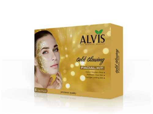 125gm Alvis Gold Glowing Insta Glow Facial Kit