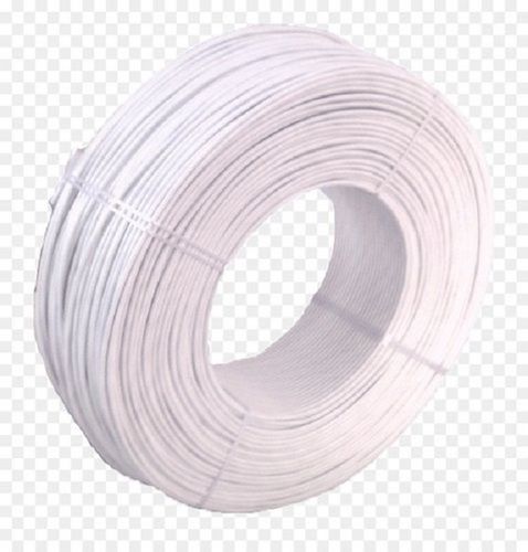 3 Mm White Pvc Insulated Winding Wire Roll With High Tensile Strength Conductor Material: Copper And Aluminum