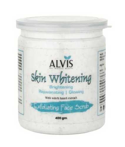 Aluminium 400Gm Unisex Alvis Skin Whitening Face Scrub