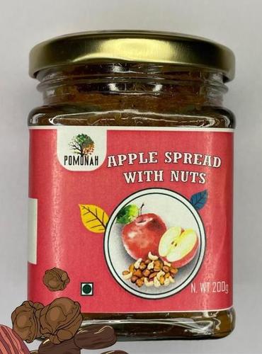 Apple Spread With Nuts Delicious Topping For Sandwiches, Breakfast Toast