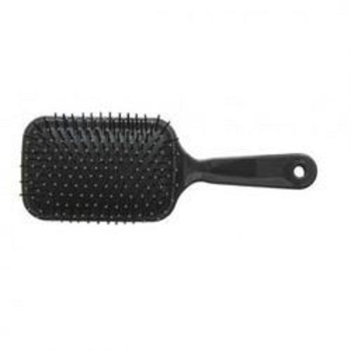 Black Color Larger And Flatter Bristle Hair Comb, Smooth And Naturally Straights Hair Application: Household