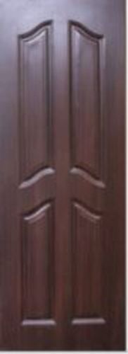 Durable Strong Solid Long Lasting Dark Brown Rectangular Bathroom Door For Homes  Size: 27X78 Inch