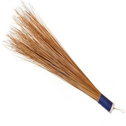 Environmentally-Friendly Heavy-Duty Lightweighted Brown Coconut Broom Stick