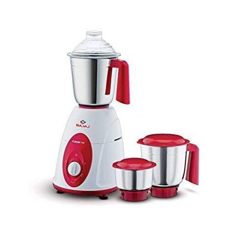 Light Weight And Sleek Design Pvc And Stainless Single Phase Bajaj Mixer Grinder 500w 220v