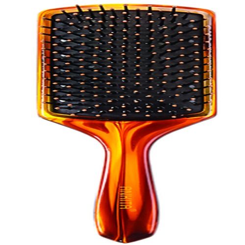 Multicolor Multi Color Highly Durable Soft Bristle Premium Unisex Hair Brush Comb