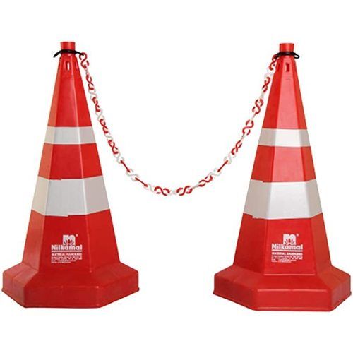 Portable Stackable Hexagonal Road Safety Traffic Cones