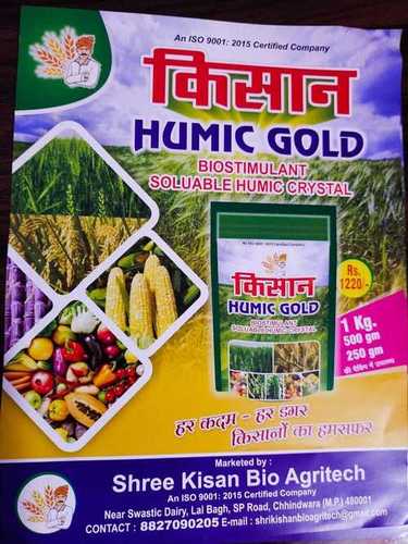 Purity 98 Percent, Biostimulant Soulable Humic Acid Kisan Plus Fertilizer For Agriculture