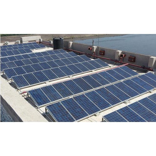 Stainless Steel Poly Crystalline Solar Rooftop Panel With 10-15V Maximum Voltage