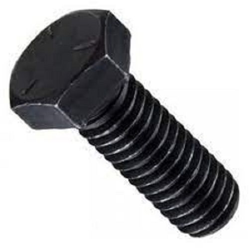 Strong And Long Durable Black Color Stainless Steel Ms Nut Bolt For Construction Use