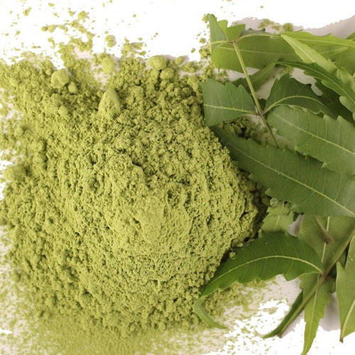 100% Pure Fresh And Natural Herbal Green Aromatic Neem Powder 