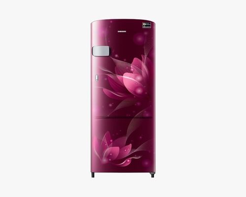 3 Star 192 Liters Samsung Direct Cool Single Door Refrigerator In Saffron Red Color