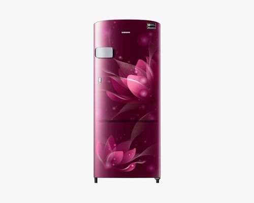 3 Star 192 Liters Samsung Direct Cool Single Door Refrigerator In Saffron Red Color Operating Temperature: 120 Celsius (Oc)