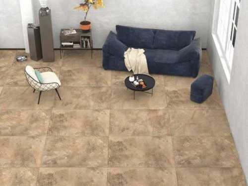 Ceramic Brown Color Polished Floor Tiles For Flooring, Heat Insulation And Attractive Look