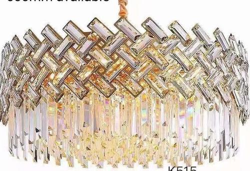 Candle Style Golden And Crystal White Hanging Decorative Crystal Jhoomer Light Source: Fluorescent