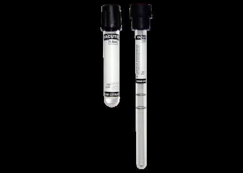 Transparent Glass Sodium Citrate Vacuum Blood Collection Tubes For Laboratory