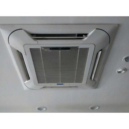 White Greyish Colour 4 Star Central Air Conditioner With Stainless Steel Materials