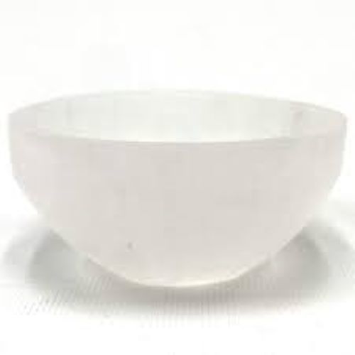 High Quality Hand Made Craft Round Shape Selenite Crystal Bowl For Home Decoration Size: 3-7 Inch